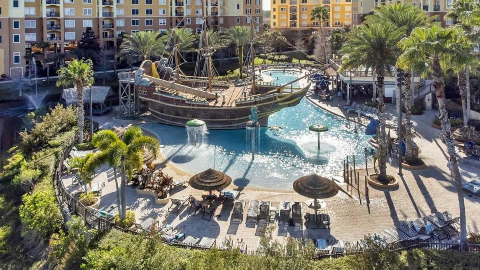 Pirate Ship Resort Condo Лейк-Буэна-Виста Экстерьер фото